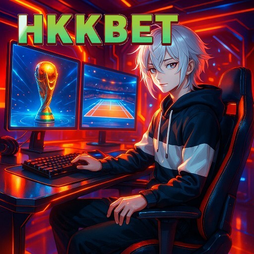 Imagem promocional da HKKBET mostrando a plataforma e suas vantagens